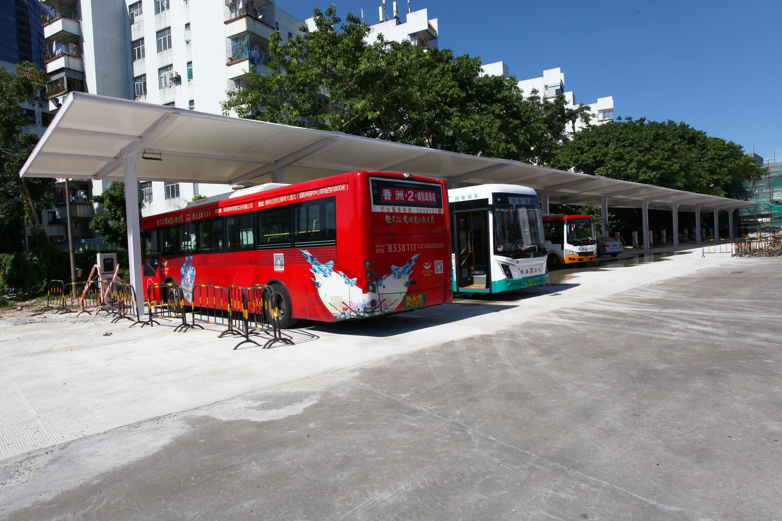 珠?；浐Ｎ骶C合停車場公交站等充電站工程